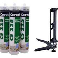 Ceresit Beyaz Silikon 280 ml x 3'lü Set