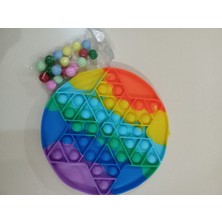 Derin Toys Pop It Push Bubble  Çin Daması Oyunu
