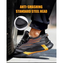 Jinhe Çelik Burunlu Dayanıklı Unisex Iş Ayakkabısı (Yurt Dışından)