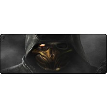 SGE TEKNOLOJİ 70X30 cm Scorpion Dikişli Kaydırmaz Taban Speed Ver. Mouse Pad Oyuncu Gaming