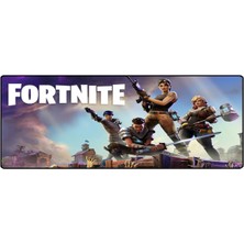 SGE TEKNOLOJİ 70X30 cm Fortnite 1 Dikişli Kaydırmaz Taban Speed Ver. Mouse Pad Oyuncu Gaming