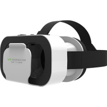 VR SHINECON 3D Vr Shinecon 5.0 Gözlük Sanal Gerçeklik Gözlük 4.7-6.5 Inç Smartphone (Yurt Dışından)