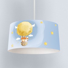 instababyrooms Sarı Balon  Desenli Çocuk Odası Dijital Baskılı Sarkıt Avize