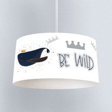 instababyrooms Çocuk Odası Dijital Baskılı Dekoratif Sarkıt Avize Model 1364