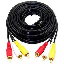 Cnl 3rca To 3rca Tos Erkek Erkek Scart Görüntü Kablosu