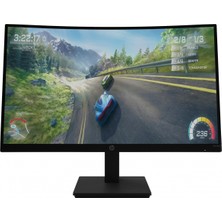 Hp X27 32G13E9 27'' 165HZ 1ms (Hdmı 2.0+Displayport 1.4+3.5mm Aux) Amd Freesync™ Fhd Va Kavisli Gaming Monitör