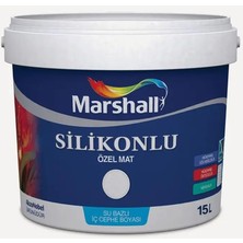 Marshall Silikonlu Özel Mat Badem Ezmesi 15 Lt (20 Kg)