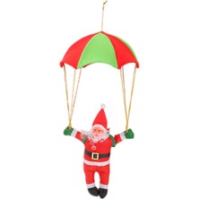 Lovoski Paraşüt Noel Baba Noel Asılı Santa Dekor Süs  25 cm (Yurt Dışından)