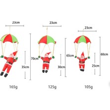 Lovoski Paraşüt Noel Baba Noel Asılı Santa Dekor Süs  25 cm (Yurt Dışından)