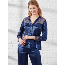  Pierre Cardin Bayan 6lı Kaplı Midi Saten Gelin Çeyiz Seti 6625