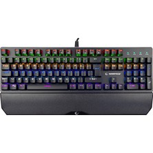 Rampage KB-R81 Red Switch RGB Mekanik Oyuncu Klavye