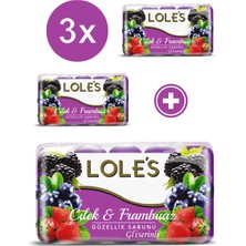 Lole's Çilek Kokulu Sabun 3 x 300 gr