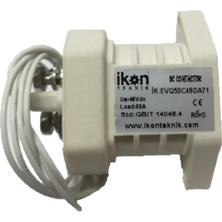 EVQ50C48DA71 Kontaktör, 50A, 12-750V,SPST No, Yardımcı Kontak