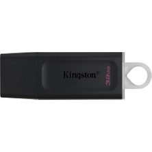 Kıngston DTX/32GB USB 3.2 Data Traveler Exodia  Gen 1 Flash Disk (Siyah - Beyaz)