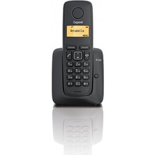 Gıgaset A120 Dect Telsiz Telefon (Siyah) 10 Saat Konuşma, 170 Saat Bekleme, 20 Kişilik Rehber