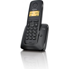 Gıgaset A120 Dect Telsiz Telefon (Siyah) 10 Saat Konuşma, 170 Saat Bekleme, 20 Kişilik Rehber