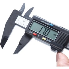 Dtools 0-150MM Kaliperler LCD Elektronik Dijital Sürmeli Kaliperler Kart Cetvel Mikrometre Ölçüm Aracı Derinlik Hatve Ölçüm Aletleri(Yurt Dışından)