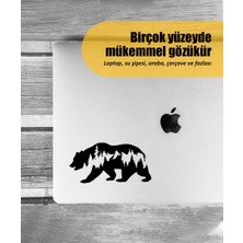 Stickrmarket | Ayı Off Road | Araba Laptop Duvar Folyo Sticker 10 x 5 cm