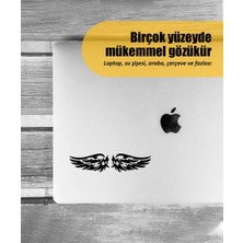 Stickrmarket | Kanat | Araba Laptop Duvar Folyo Sticker 10 x 2 cm