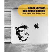 Stickrmarket | Msı Logo | Araba Laptop Duvar Folyo Sticker 25 x 30 cm