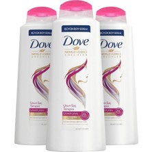 Dove Şampuan Uzun Saç Terapisi 600 ml x 3 Adet