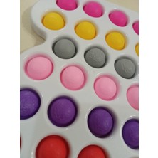 Derin Toys Pop It Push Bubble Panda Şekilli  Pop It