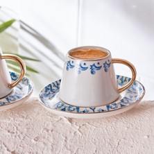 Karaca Mare 6 Kişilik Kahve Fincanı Takımı 90 ml