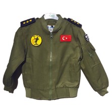 Fly Tshirt Çocuk Pilot Montu - Yeşil