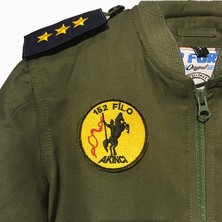 Fly Tshirt Çocuk Pilot Montu - Yeşil