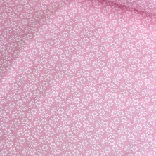 Tekin's Home Pembe Papatya Nevresimlik Poplin Kumaş