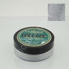 Cadence Fmp-11 Gümüş - Cadence Metalik Fashion Kumaş Rölyef Pasta - Fabric Paste