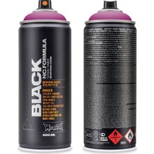 Montana Black : Akrilik Sprey Boya : 400 ml : Purple Rain BLK3155