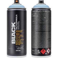 Montana Black : Akrilik Sprey Boya : 400 ml : Lenor BLK5210