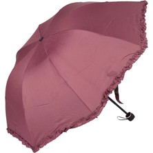 Marlux Bordo Çiçek Açan (Sihirli) Kadın Şemsiye