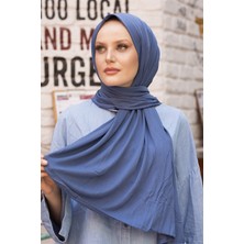 Stella Eşarp Stella Kadın Penye Şal Indigo