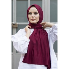 Stella Eşarp Stella Kadın Penye Şal Bordo