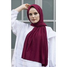 Stella Eşarp Stella Kadın Penye Şal Bordo