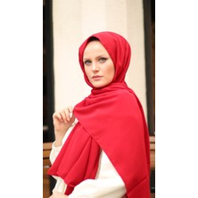 Stella Eşarp Stella Medine Ipeği Şal Kırmızı