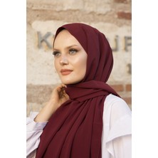 Stella Eşarp Stella Medine Ipeği Şal Bordo