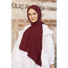 Stella Eşarp Stella Medine Ipeği Şal Bordo