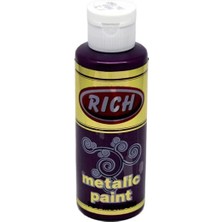 Rich 751 Metalik Akrilik Boya Mürdüm 120 cc