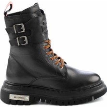 Harley Davidson Black Leather Kadın Bot & Bootie HD07770025