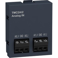 Schneider TMC2TI2 | Schneider Modicon M221 Kartuş Genişletme Modülü - Analog Giriş (Sıcaklık) - TMC2TI2