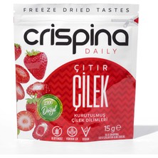 Crispina Çıtır Çilek (Freeze Dried) Glutensiz , Vegan , %100 Doğal , Katkısız