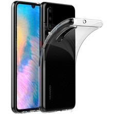 Happycase Huawei P30 Kılıf Lüx Şeffaf Silikon