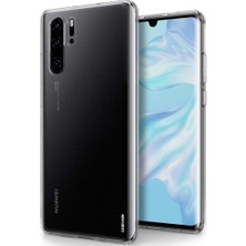 Happycase Huawei P30 Pro Kılıf Lüx Şeffaf Silikon - Şeffaf