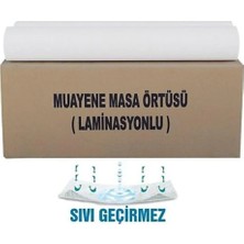 Lamineli Muayene Masa Örtüsü 50MX50CM - 20'li Rulo - 1 Koli