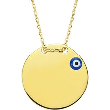 Altınbeyi Altın Plaka Kolye 2.85 Gram 14 Ayar