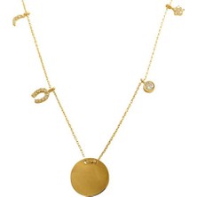 Altınbeyi Şans Kolyesi 14 Ayar Altın 3.04 Gram