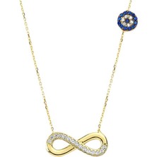 Altınbeyi Sonsuzluk Kolyesi 2.35 Gram 14 Ayar Altın